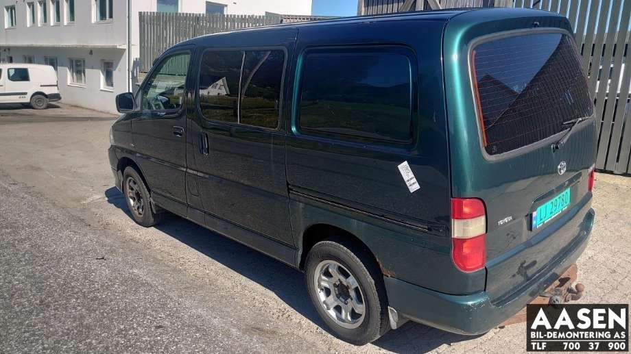 Toyota Hiace 2007-2012 (Fase 3) , Motorkode: 2KD-FTV, Girkassekode: 