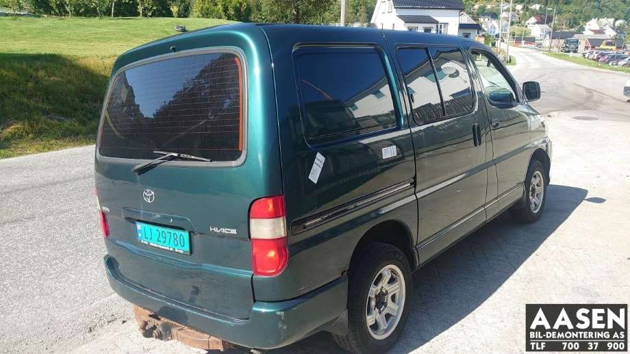 Toyota Hiace 2007-2012 (Fase 3) , Motorkode: 2KD-FTV, Girkassekode: 