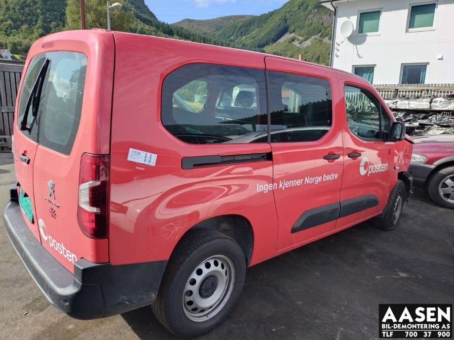 Peugeot Partner 2019-->> (Type III) , Motorkode: YH01, Girkassekode: 