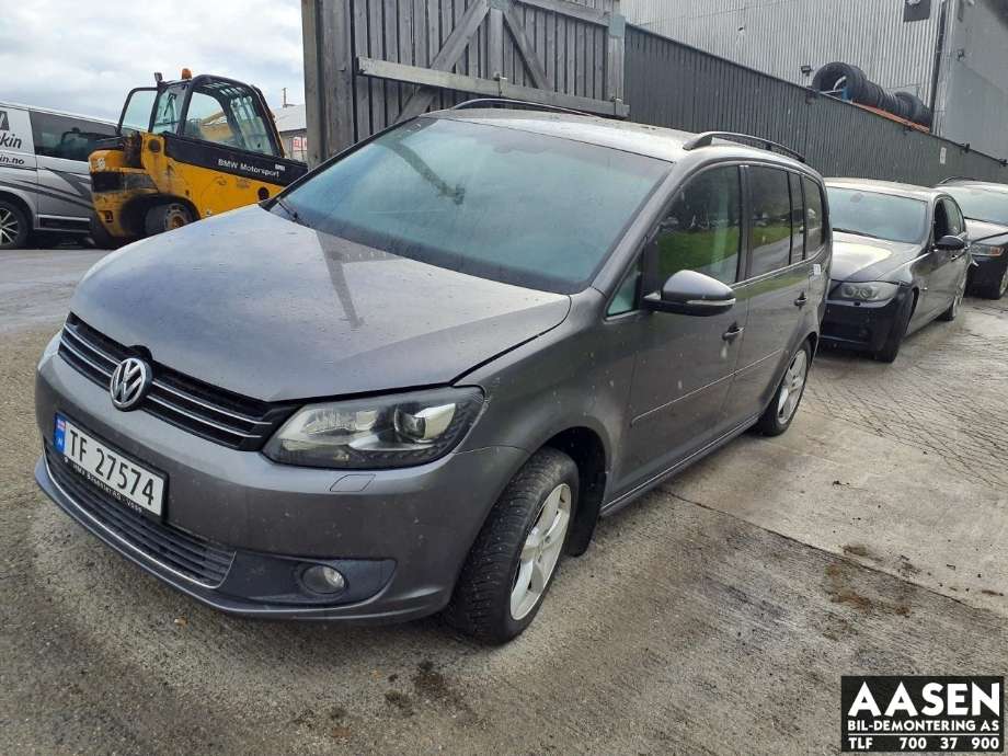 VW Touran 2010-2015 (Type I, Fase 3) , Motorkode: CFHC, Girkassekode: PBF