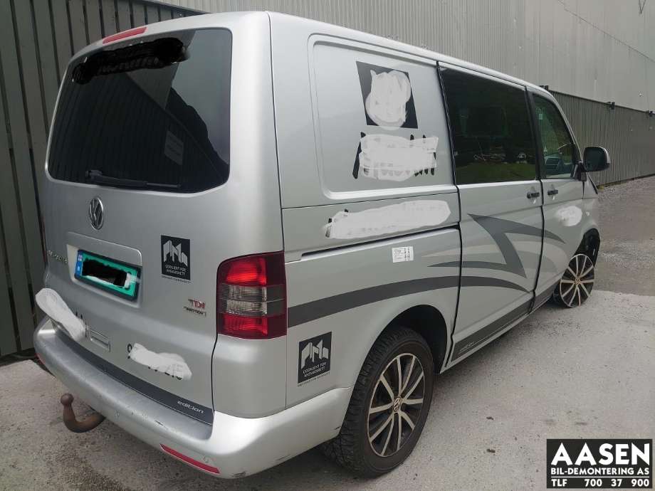 VW Transporter / Caravelle 2009-2015 (Fase 2) (T5) (T5), Motorkode: CFC, Girkassekode: NZR