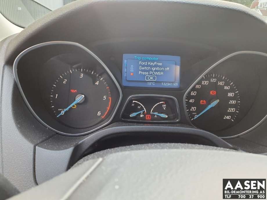 Ford Focus 2011-2014 (Type III, Fase 1) , Motorkode: T1DB, Girkassekode: 