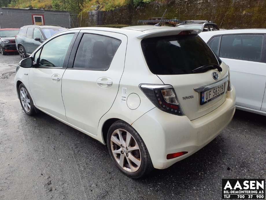 Toyota Yaris 2012-2014 (Type III, Fase 1) , Motorkode: 1NZ-FXE, Girkassekode: 