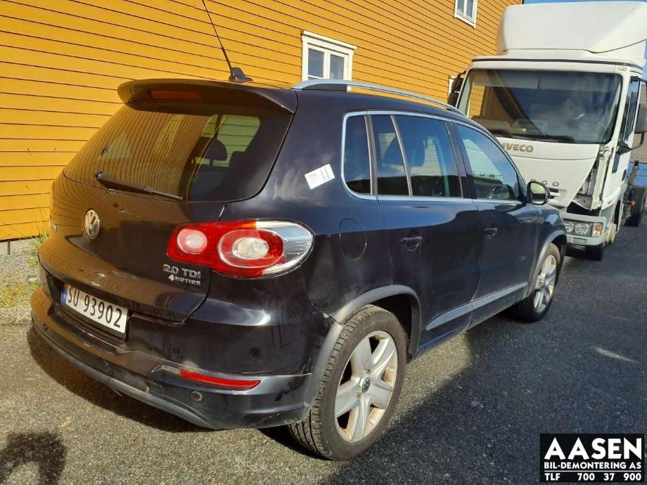 VW Tiguan 2007-2011 (Type I, Fase 1) , Motorkode: CFF, Girkassekode: LWS