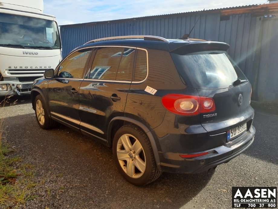 VW Tiguan 2007-2011 (Type I, Fase 1) , Motorkode: CFF, Girkassekode: LWS