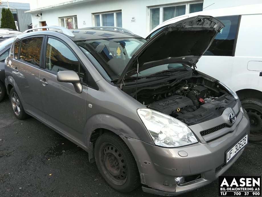Toyota Verso 2004-2009 (Type II) , Motorkode: 1ZZ-FE, Girkassekode: 