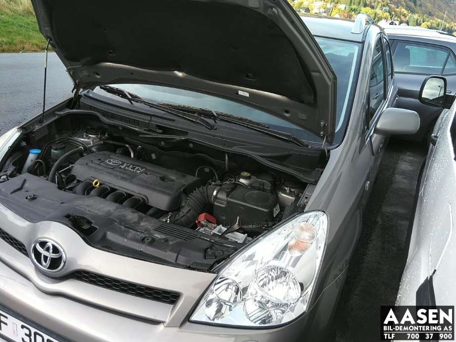 Toyota Verso 2004-2009 (Type II) , Motorkode: 1ZZ-FE, Girkassekode: 