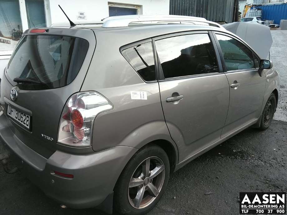 Toyota Verso 2004-2009 (Type II) , Motorkode: 1ZZ-FE, Girkassekode: 