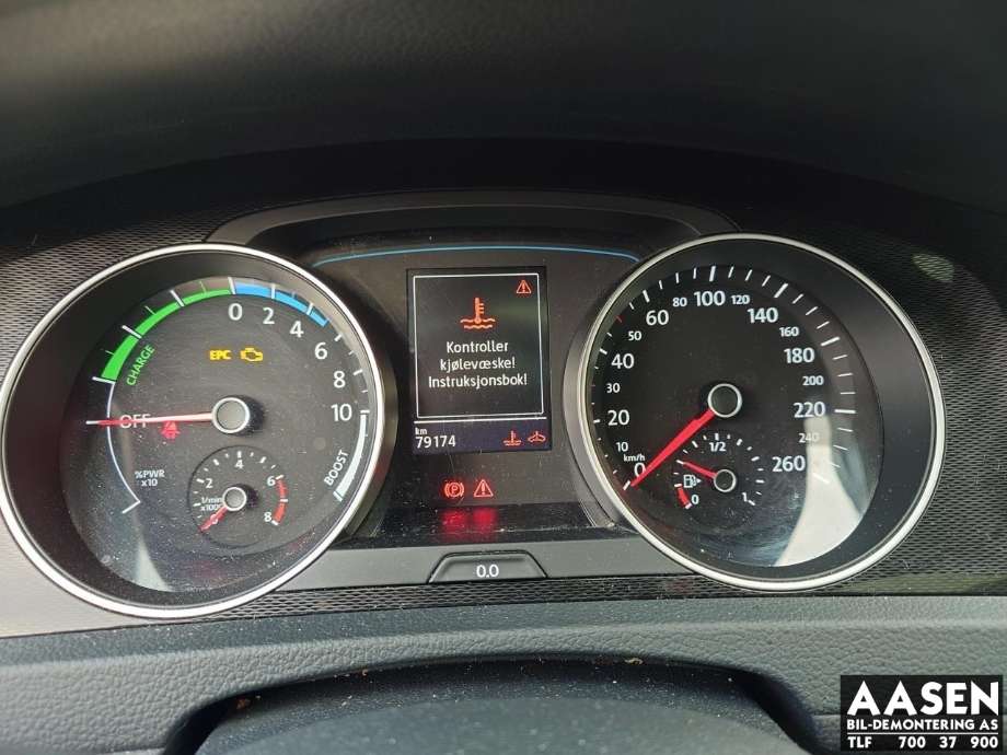 VW Golf VII 2012-2017 (Fase 1) , Motorkode: CUK, Girkassekode: 