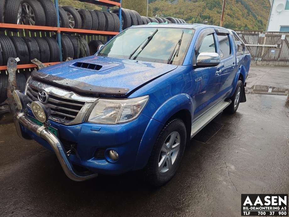 Toyota Hilux 2012-2016 , Motorkode: 1KD-FTV, Girkassekode: 