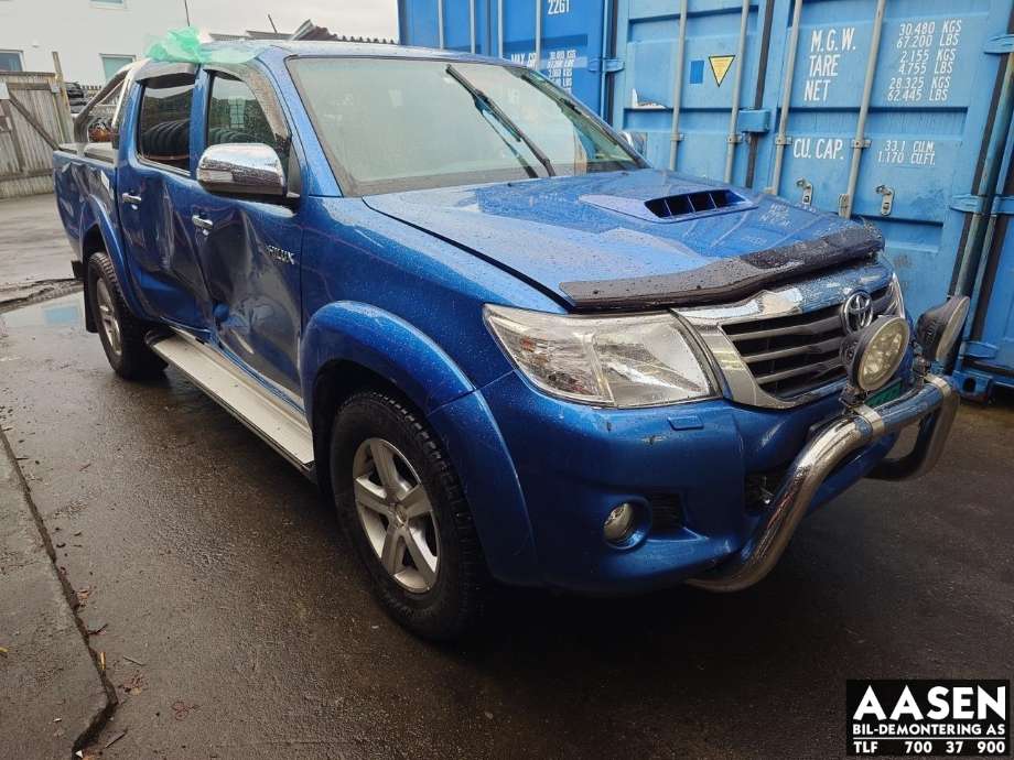 Toyota Hilux 2012-2016 , Motorkode: 1KD-FTV, Girkassekode: 