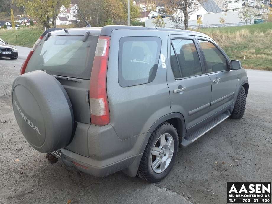 Honda CR-V 2002-2006 (Type II) , Motorkode: K20A4, Girkassekode: