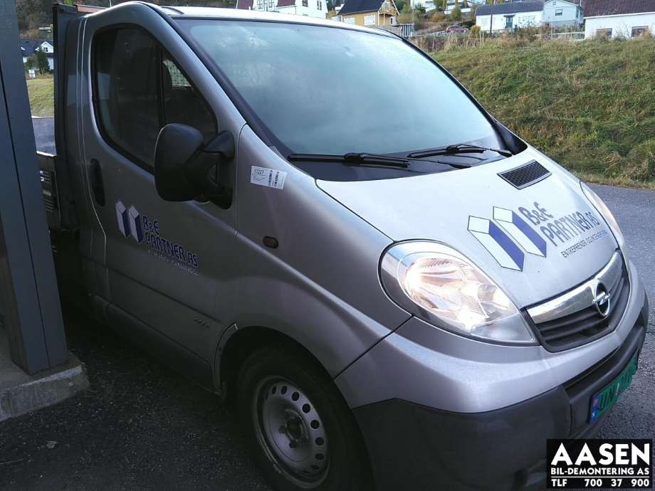 Opel Vivaro A 2006-2014 , Motorkode: M9RE7, Girkassekode: