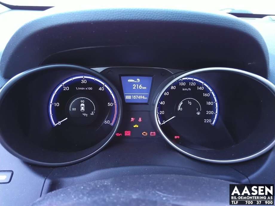 Hyundai Ix35 2010-2015 , Motorkode: D4FD, Girkassekode: 