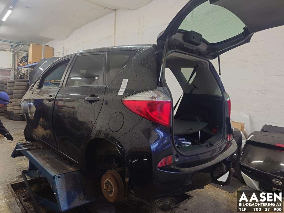 Toyota Verso-S 2011-2015 (COMBI) (COMBI), Motorkode: 1ND-TV, Girkassekode: 