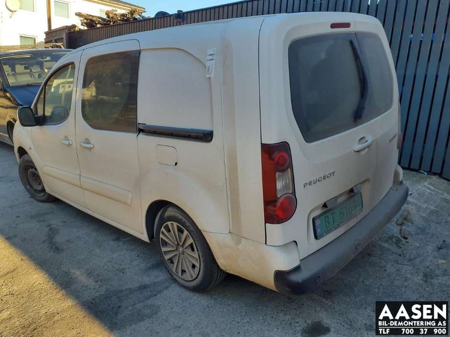 Peugeot Partner 2015-2019 (Type II, Fase 2) , Motorkode: BH02, Girkassekode: