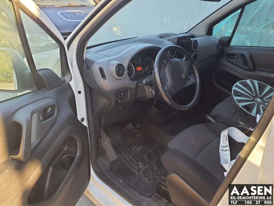 Peugeot Partner 2015-2019 (Type II, Fase 2) , Motorkode: BH02, Girkassekode: