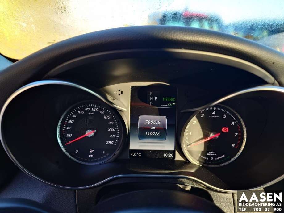 Mercedes C-Klasse 2014-2018 (Fase 1) (W205) (W205), Motorkode: 274920, Girkassekode: 
