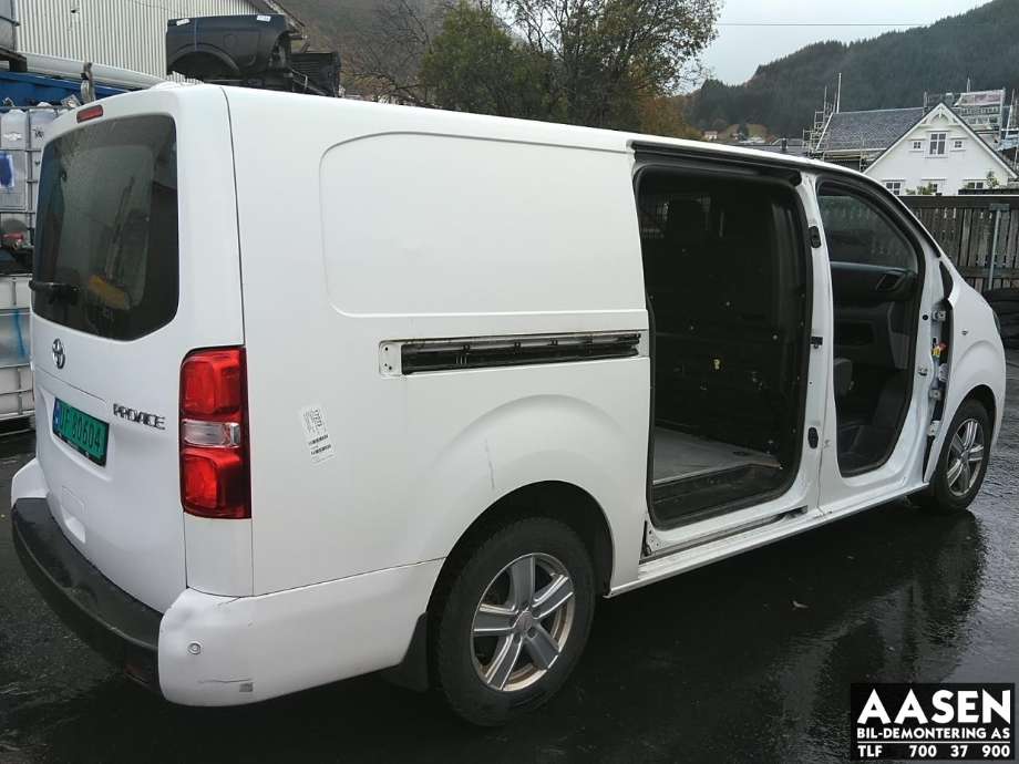 Toyota Proace 2016-->> (Type II) , Motorkode: AH01, Girkassekode: