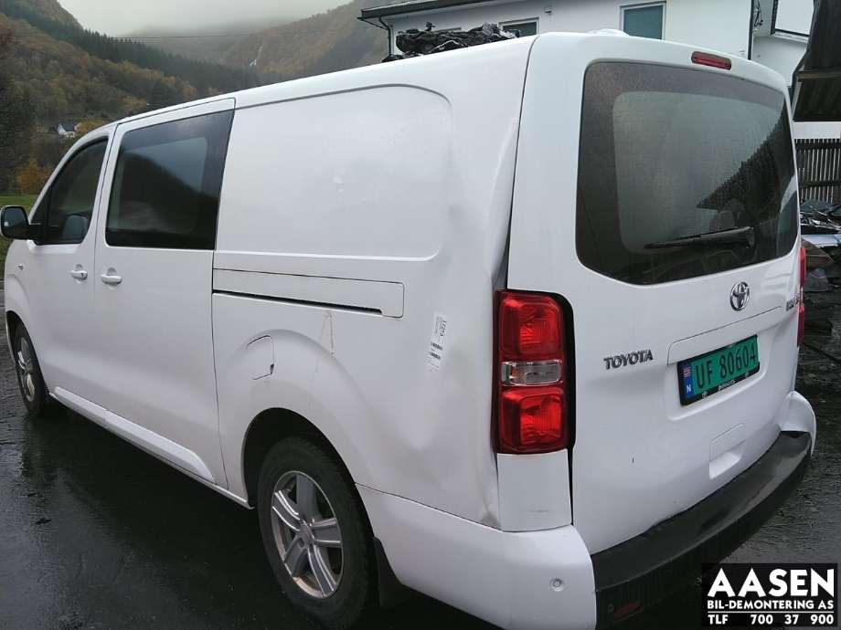 Toyota Proace 2016-->> (Type II) , Motorkode: AH01, Girkassekode: