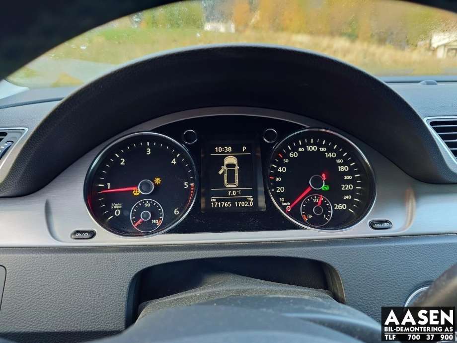 VW Passat 2011-2015 (B7) (B7), Motorkode: CFFB, Girkassekode: PBF