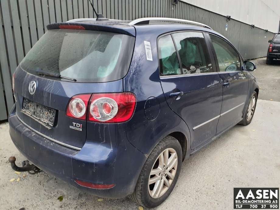 VW Golf, Plus/Cross 2009-2013 (Fase 2) , Motorkode: CAY, Girkassekode: 
