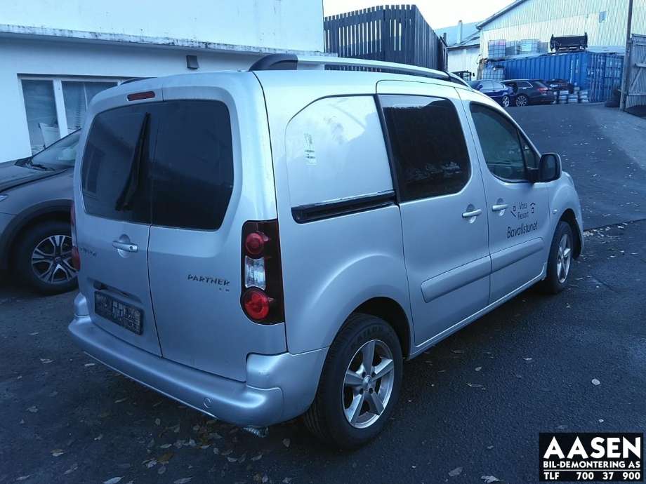 Peugeot Partner 2008-2015 (Type II, Fase 1) , Motorkode: 9H06, Girkassekode: 