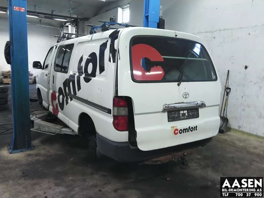 Toyota Hiace 2007-2012 (Fase 3) , Motorkode: 2KD-FTV, Girkassekode: 