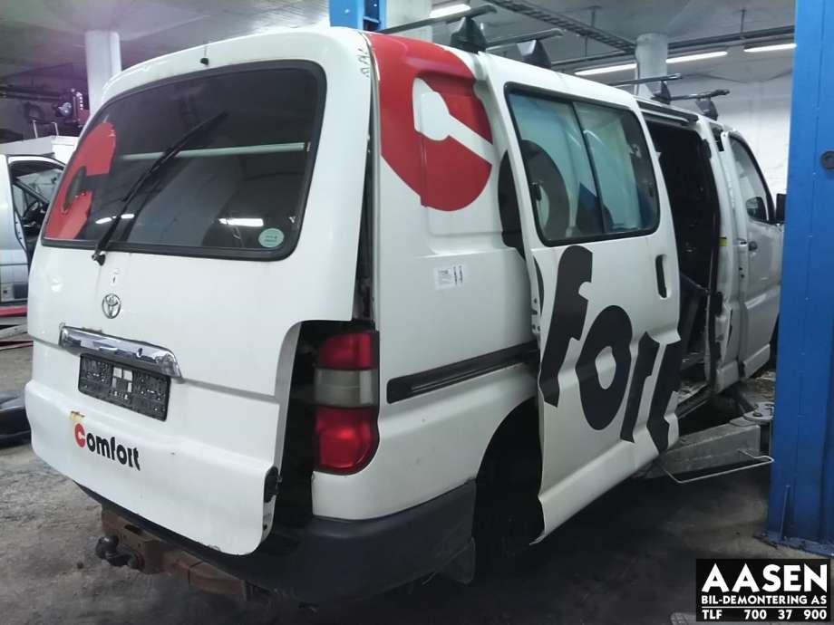 Toyota Hiace 2007-2012 (Fase 3) , Motorkode: 2KD-FTV, Girkassekode: 
