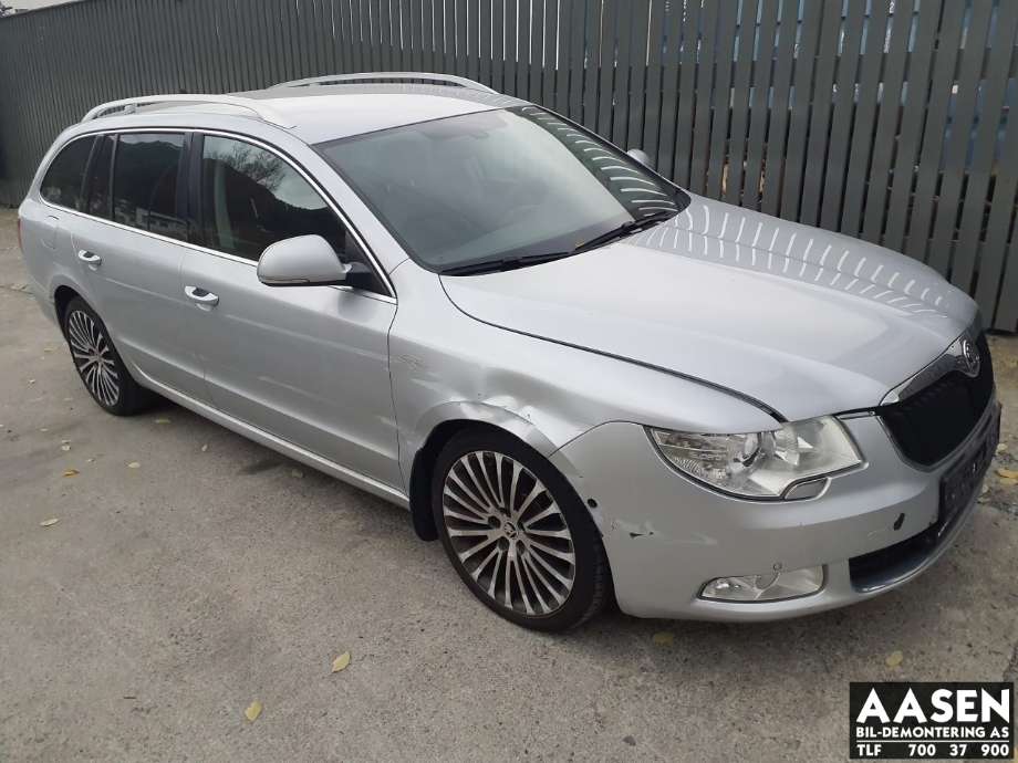 Škoda Superb 2008-2015 (Type II) , Motorkode: CFF, Girkassekode: PBF