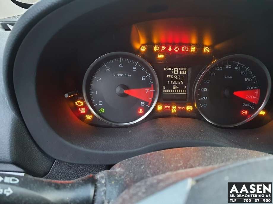 Subaru XV 2012-2017 (Type I) , Motorkode: FB16, Girkassekode: 