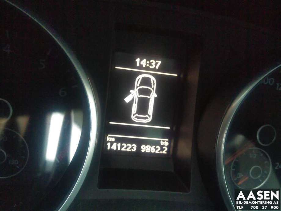 VW Golf VI 2008-2012 , Motorkode: CBZB, Girkassekode: MLJ