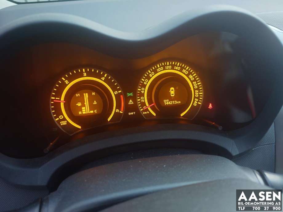 Toyota Auris 2007-2010 (Type I, Fase 1) , Motorkode: 1ND-TV, Girkassekode: