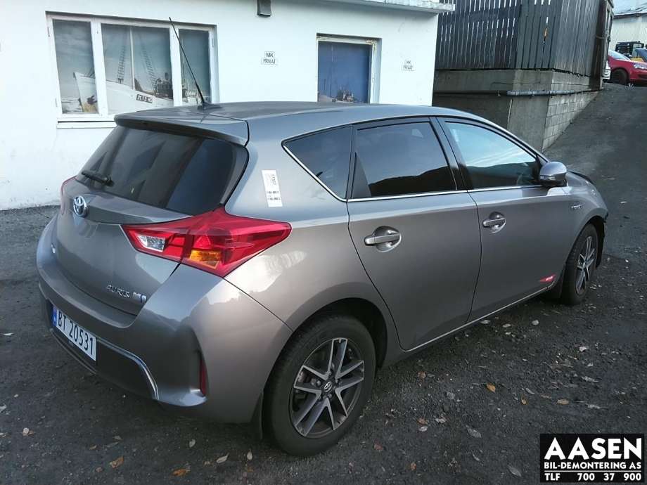 Toyota Auris 2015-2019 (Type II, Fase 2) , Motorkode: 2ZR-FXE, Girkassekode: 
