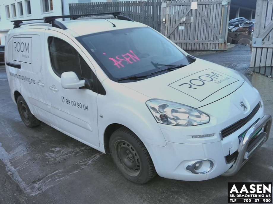 Peugeot Partner 2008-2015 (Type II, Fase 1) , Motorkode: 9H06, Girkassekode: 