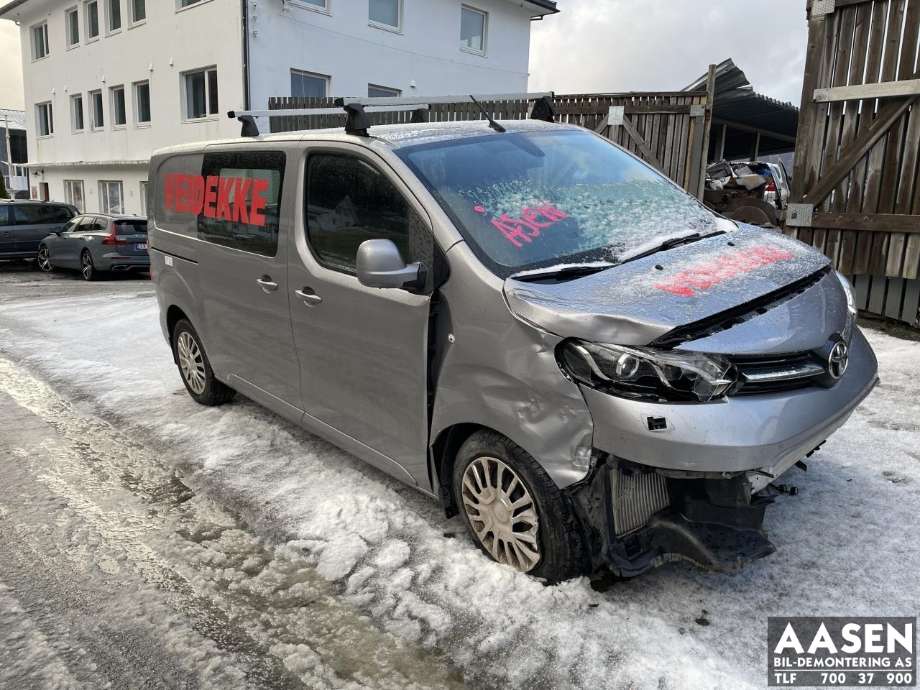 Toyota Proace 2016-->> (Type II) , Motorkode: AH01, Girkassekode: 
