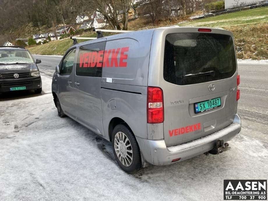 Toyota Proace 2016-->> (Type II) , Motorkode: AH01, Girkassekode: 