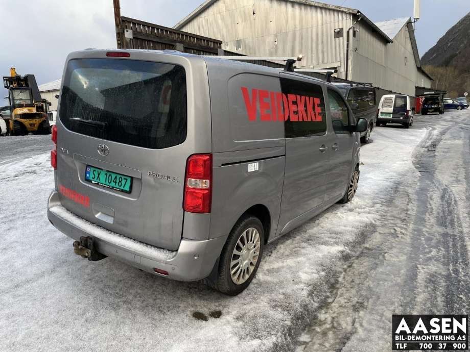 Toyota Proace 2016-->> (Type II) , Motorkode: AH01, Girkassekode: 