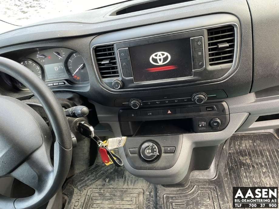 Toyota Proace 2016-->> (Type II) , Motorkode: AH01, Girkassekode: 