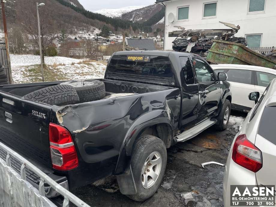 Toyota Hilux 2012-2016 , Motorkode: 2KD-FTV, Girkassekode: 