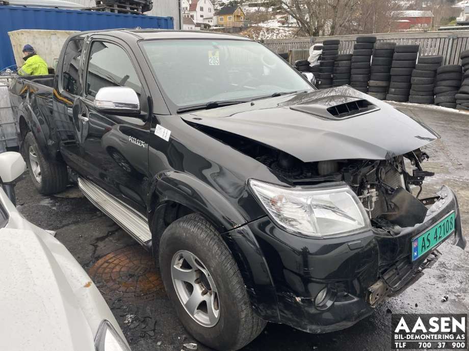 Toyota Hilux 2012-2016 , Motorkode: 2KD-FTV, Girkassekode: 