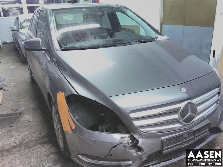Mercedes B-Klasse 2011-2018 (W246) (W246), Motorkode: 651901, Girkassekode: 