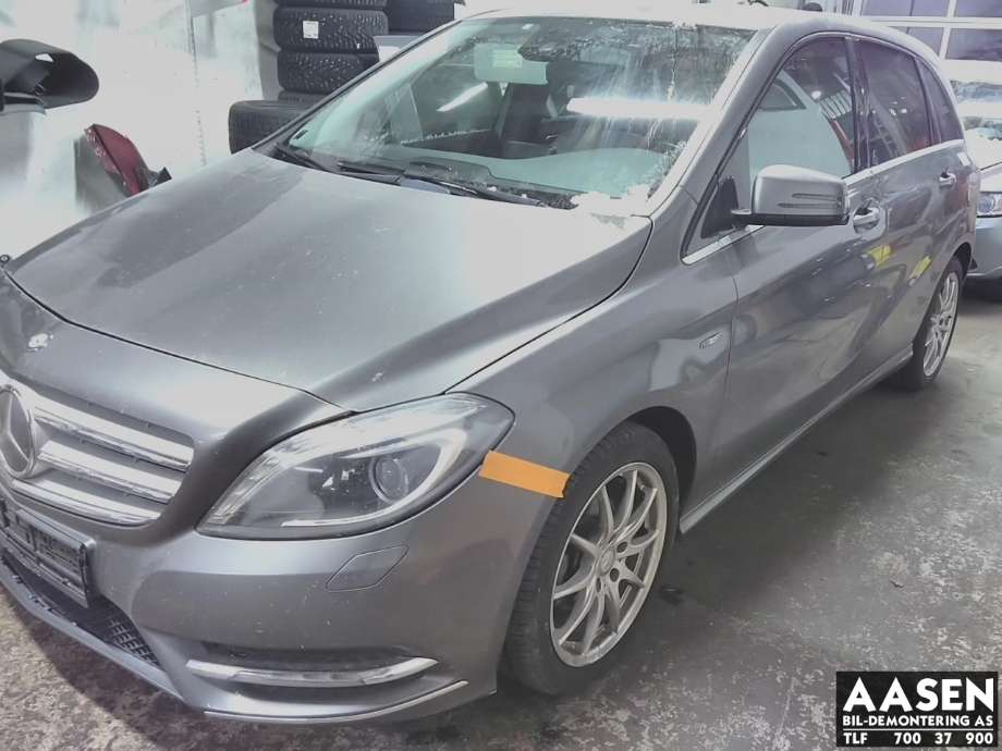 Mercedes B-Klasse 2011-2018 (W246) (W246), Motorkode: 651901, Girkassekode: 