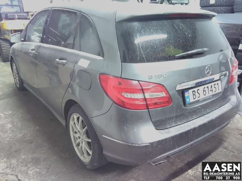 Mercedes B-Klasse 2011-2018 (W246) (W246), Motorkode: 651901, Girkassekode: 