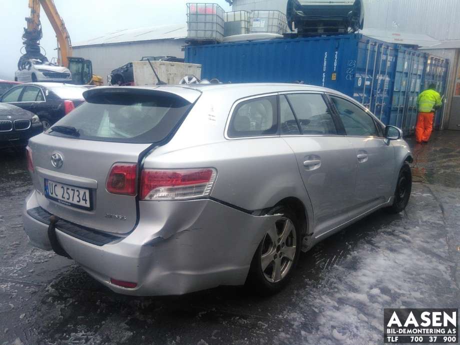 Toyota Avensis 2009-2015 (Type III, Fase 1) , Motorkode: 1AD-FTV, Girkassekode: 