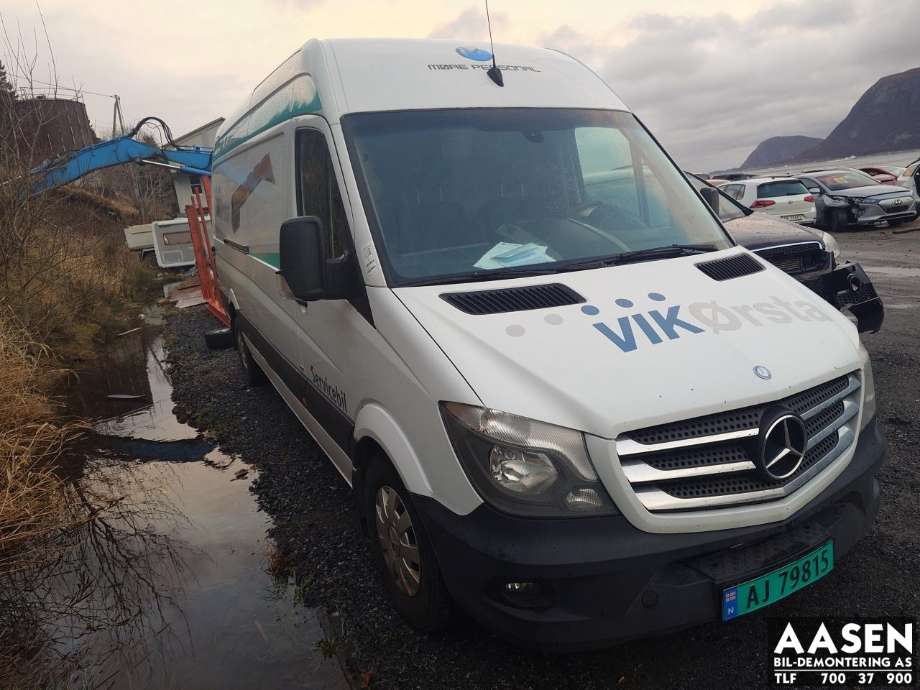Mercedes Sprinter 2013-2018 (Fase 2) (906) (906), Motorkode: 642.896, Girkassekode: 722902
