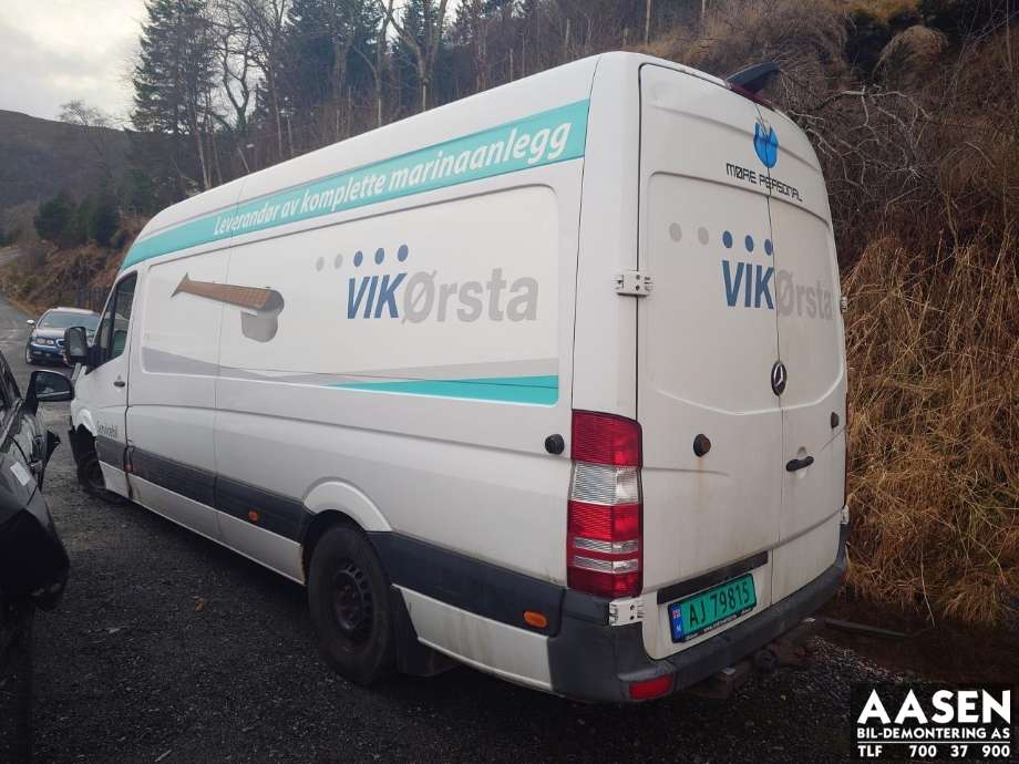 Mercedes Sprinter 2013-2018 (Fase 2) (906) (906), Motorkode: 642.896, Girkassekode: 722902