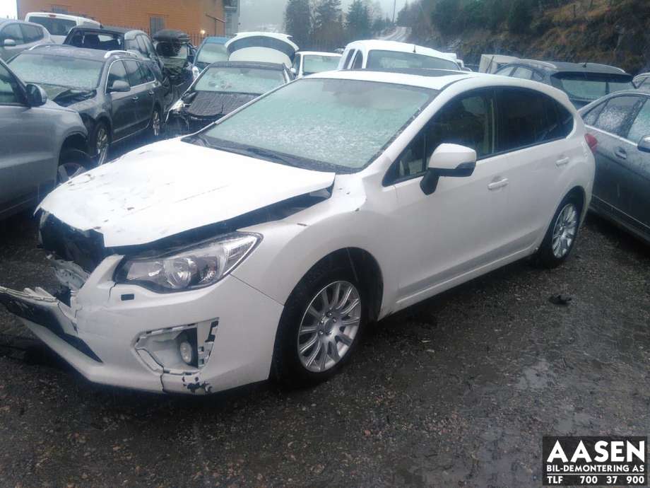 Subaru Impreza 2013-2017 (Type IV) , Motorkode: FB16, Girkassekode: 