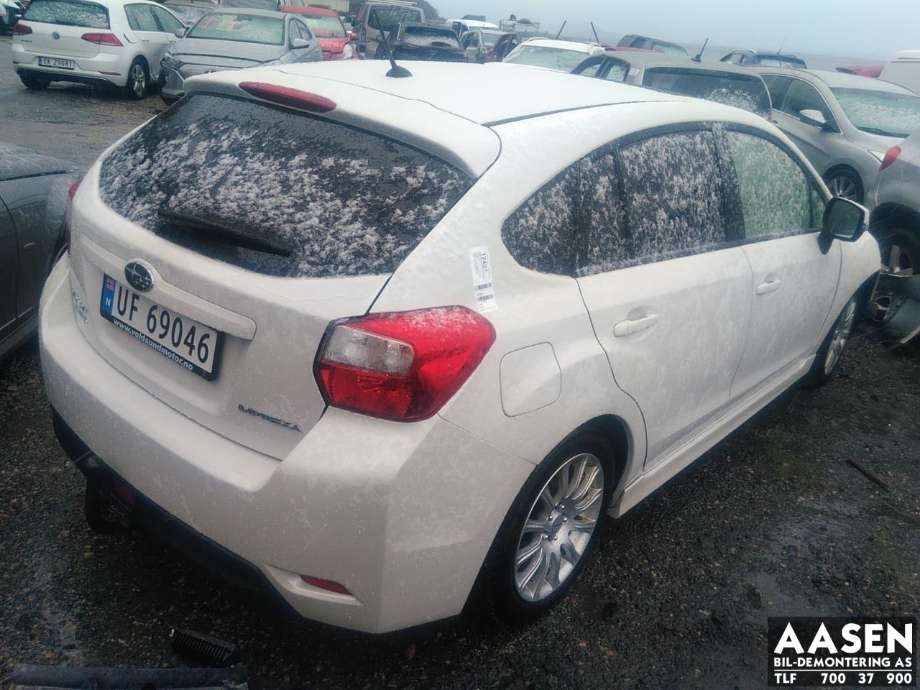 Subaru Impreza 2013-2017 (Type IV) , Motorkode: FB16, Girkassekode: 