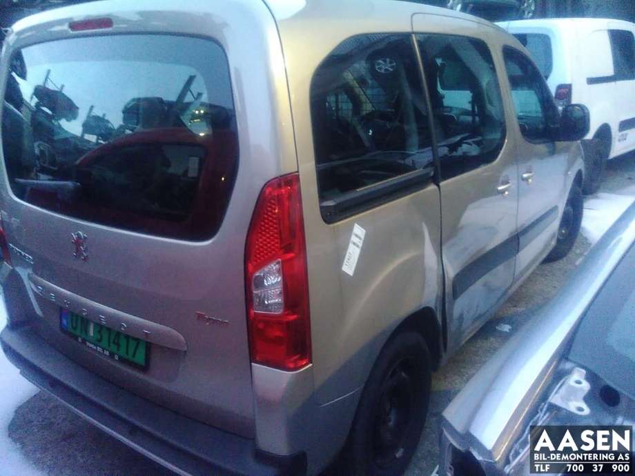 Peugeot Partner 2008-2015 (Type II, Fase 1) , Motorkode: 9H02 EL. 9HV, Girkassekode: 